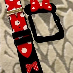 Disney minnie mouse cover$ band Apple watch 42mm